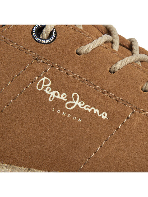 Pepe Jeans Espadrillas Pepe Jeans Tourist Lamu Suede PMS10287 Marrone