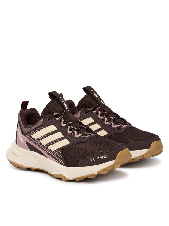 adidas Трекінгові черевики adidas Terrex Tracefinder 2 Climaproof Trail Running Shoes HQ5101 Коричневий