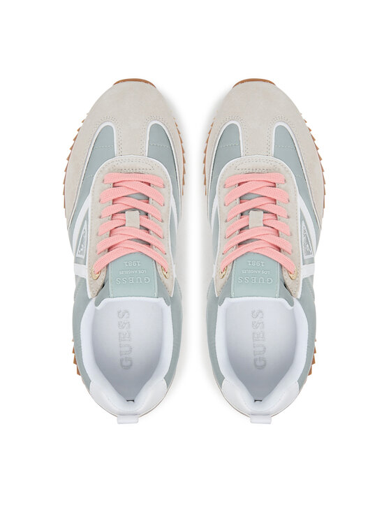 Guess Sneakersy Guess FLTBAI SUE12 Zelená