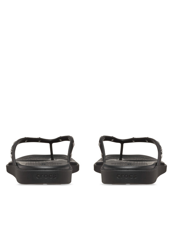 Crocs В'єтнамки Crocs Miami Studded Flip 211471 Чорний