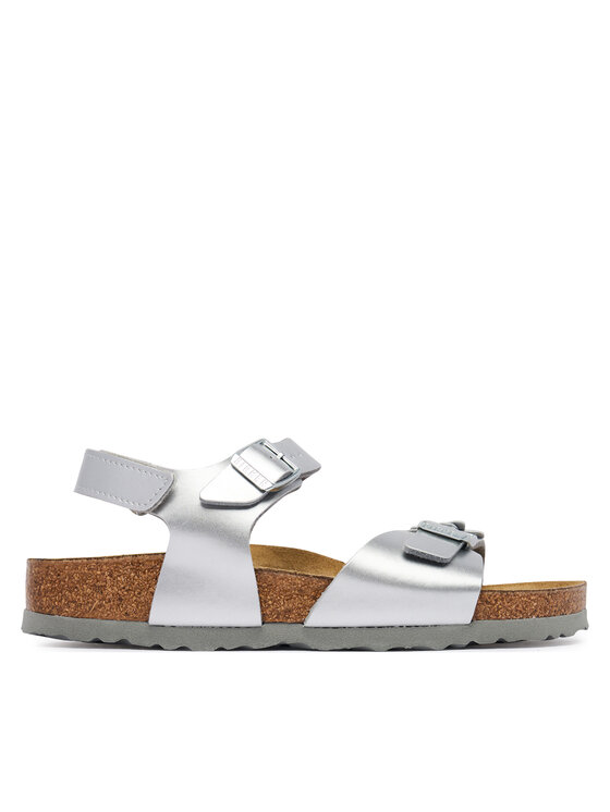 Birkenstock Босоніжки Birkenstock Rio As Flowers 1031702 D Срібний
