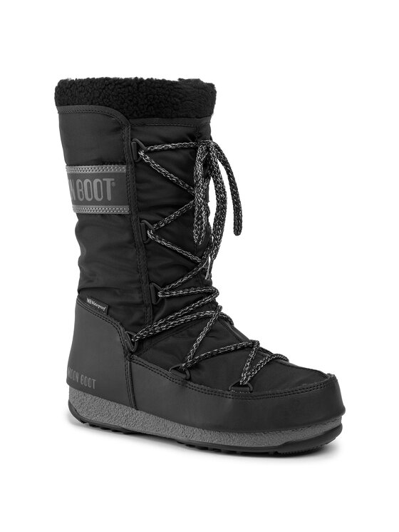 Moon Boot Stivali da neve Moon Boot Monaco Wool Wp 240089001 Nero