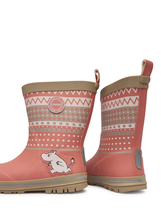 Reima Kalosze Reima Moomin Magisk Rain Boots 5400001B Różowy