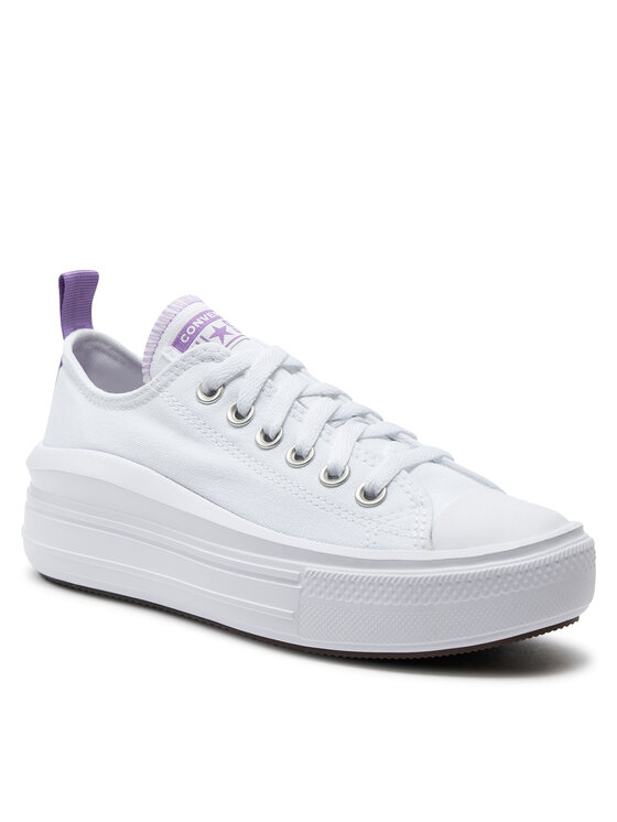 Converse Scarpe da ginnastica Converse Chuck Taylor All Star Move Color Pop Platform 271717C Bianco