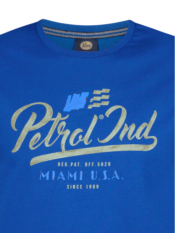 Petrol Industries Petrol Industries Camiseta M-1050-TSR600 Azul Regular Fit