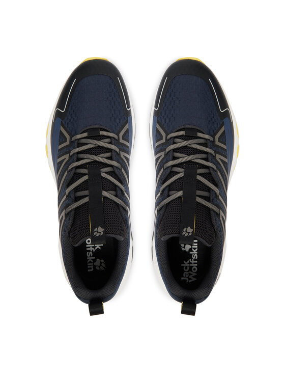Jack Wolfskin Трекінгові черевики Jack Wolfskin Wild Hike Low M A65579 Cиній