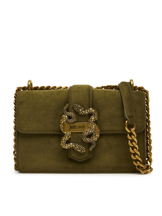 Just Cavalli Borsetta Just Cavalli Iconic Snakes 81RA4BAF ZSE74 Verde