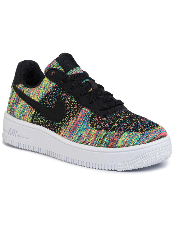 Nike Laisvalaikio batai Nike Air Force 1 Flyknit 2.0 (Gs) BV0063 002 Juoda