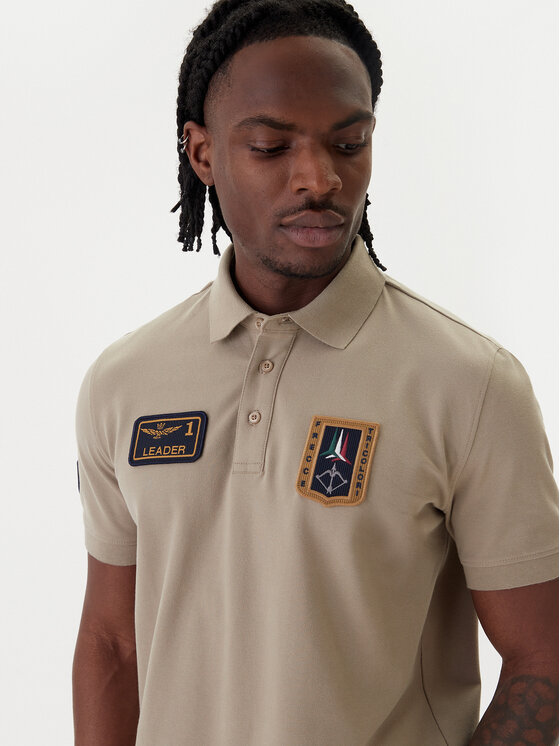 Aeronautica Militare Aeronautica Militare Polo 261PO1927UP00191 Beis Regular Fit