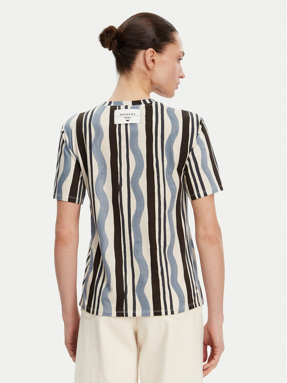 Weekend Max Mara Weekend Max Mara Футболка Cadine 2515971012 Кольоровий Regular Fit