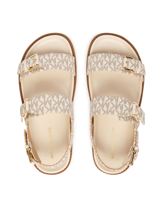 MICHAEL Michael Kors Босоніжки MICHAEL Michael Kors Nia Flat 40S6NIFS2B Кремовий