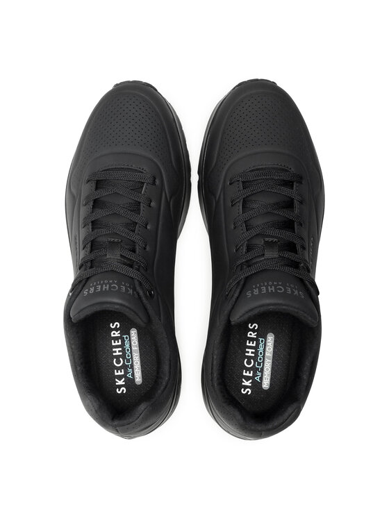 Skechers Sneakersy Skechers Uno-Stand On Air 52458/BBK Czarny