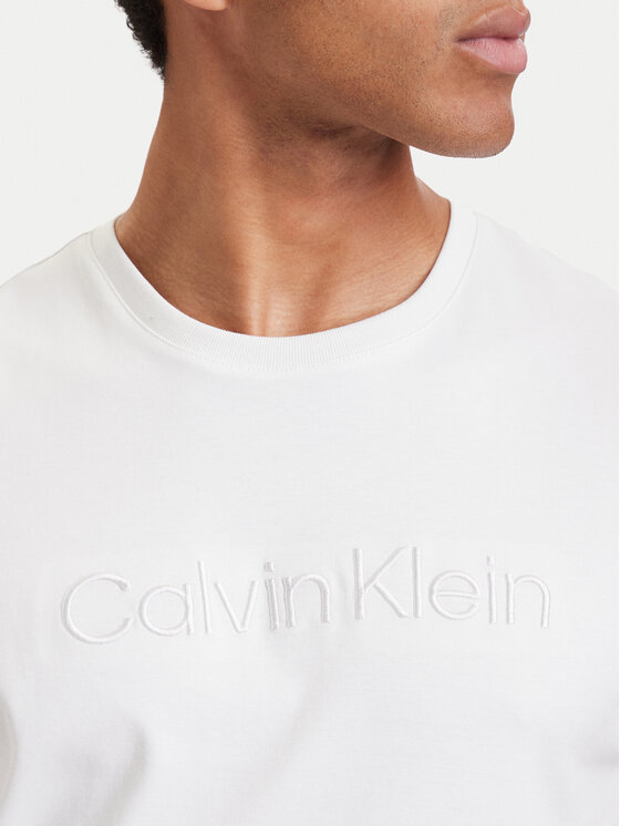 Calvin Klein Calvin Klein Camiseta Interlock LV04LH804G Blanco Regular Fit