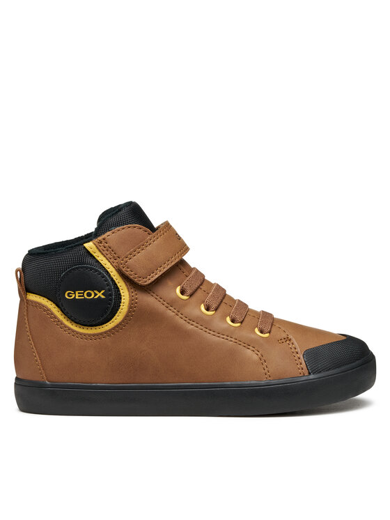 Geox Sneakersy Geox J Gisli J465CC 0MEFU C0202 S Hnedá