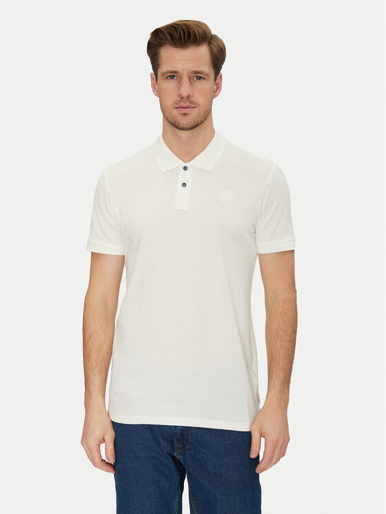 Blend Blend Polo 20717857 Blanco Regular Fit
