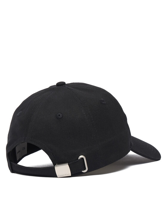 Calvin Klein Șapcă Calvin Klein Monologo Rubber Patch Bb Cap LV04D5136G Negru
