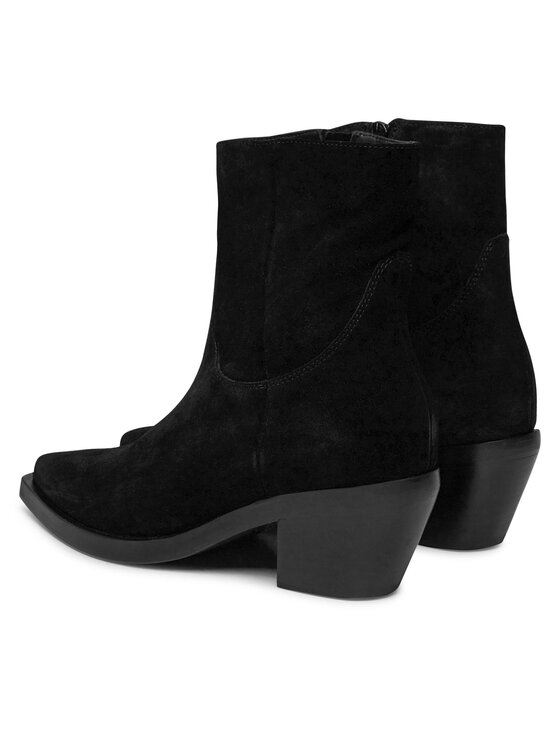 PINKO Polokozačky PINKO Mozart Texano AI 23-24 BLKS1 102025 A0N8 Černá