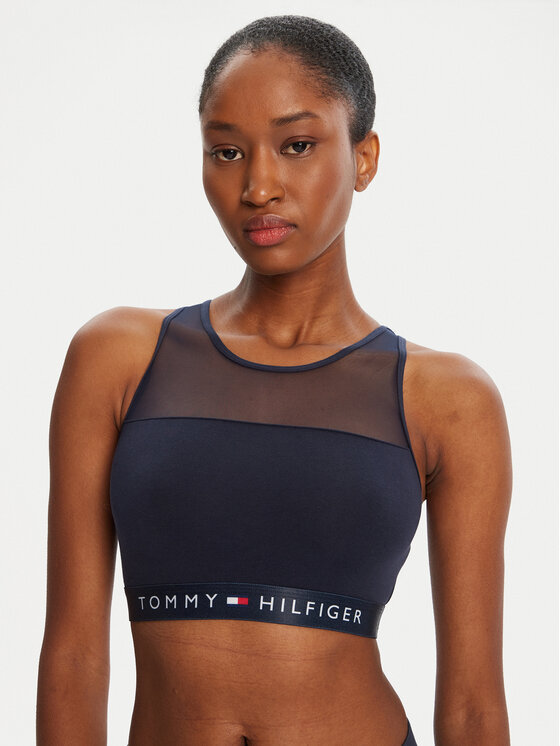 Tommy Hilfiger Tommy Hilfiger Σουτιέν τοπ UW0UW00012 Σκούρο μπλε