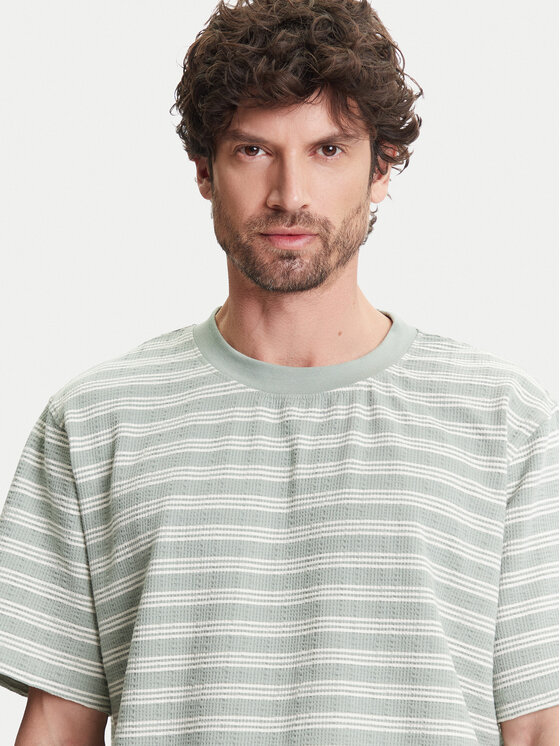Selected Homme Selected Homme T-Shirt 16097659 Πράσινο Regular Fit