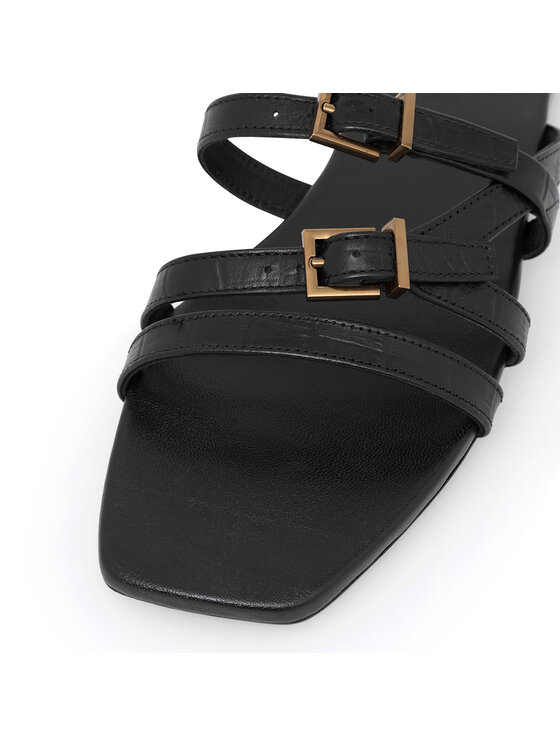 GINO ROSSI Şlapi Gino Rossi FORES-111644 Negru