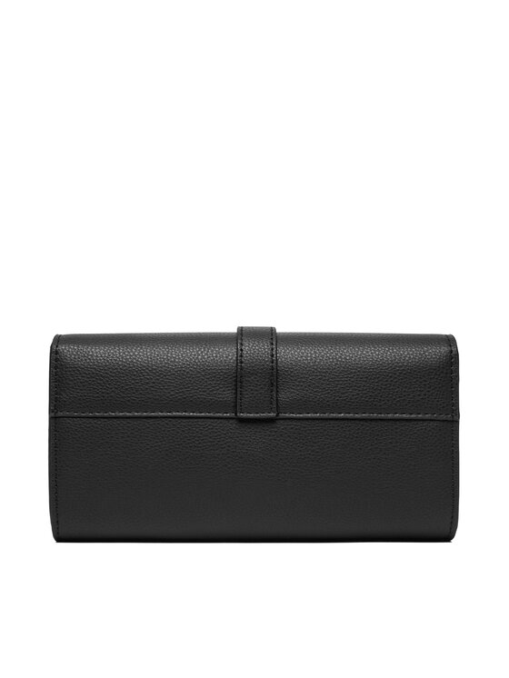 Tommy Hilfiger Portafoglio Tommy Hilfiger Th Libre Large Flap Wallet AW0AW18935 Nero