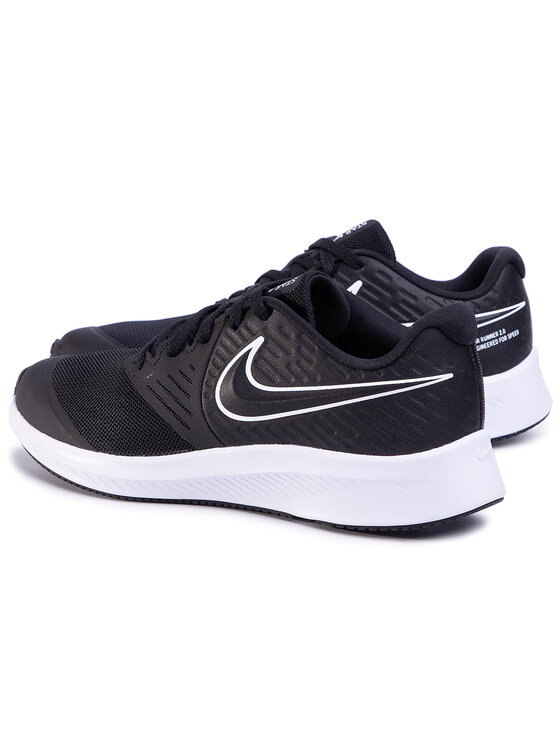 Nike Skriešanas apavi Nike Star Runner 2 (Gs) AQ3542 001 Melns