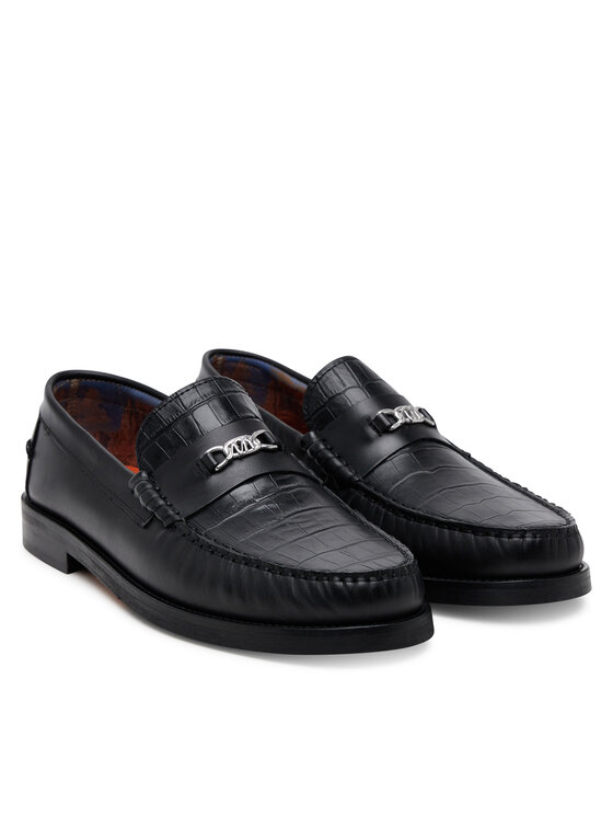 Naked Wolfe Мокасини Naked Wolfe Roma Чорний