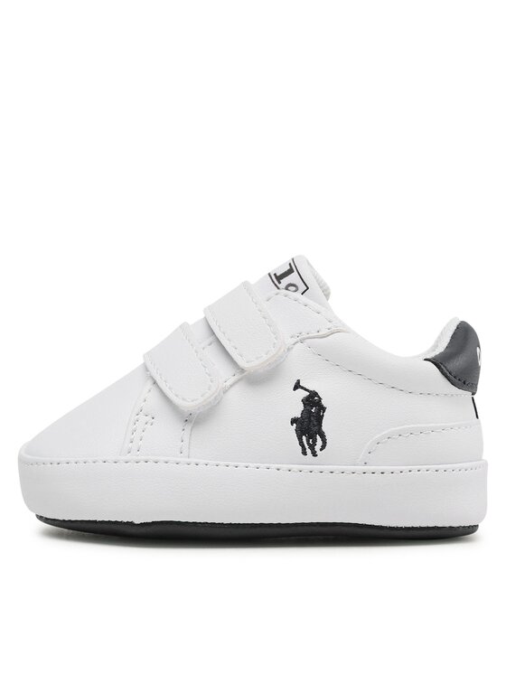 Polo Ralph Lauren Снікерcи Polo Ralph Lauren Heritage Court Ii Ez Layette RL100731 Білий