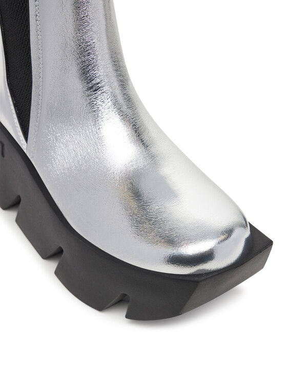 United Nude Členková obuv United Nude Bull Chelsea 1096014116 Strieborná