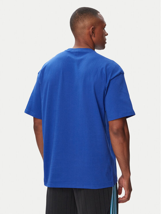 adidas adidas T-shirt Trefoil Essentials HZ1002 Blu Loose Fit