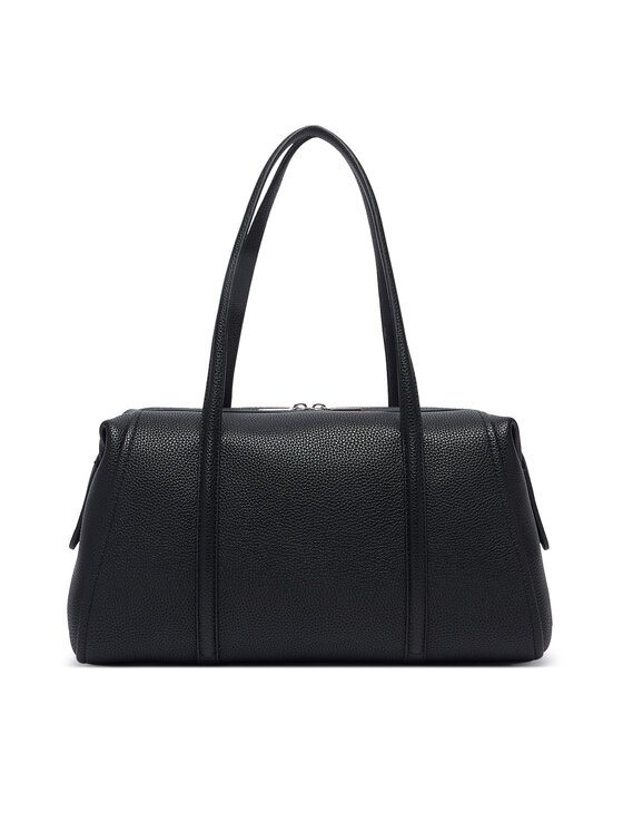Calvin Klein Rankinė Calvin Klein Emblem Hw Pebble Doctor Shoulder LV04F3614G Juoda