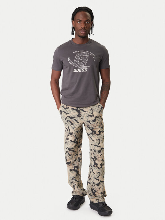 Guess Guess Camiseta Z6RI06 I3Z14 Gris Regular Fit