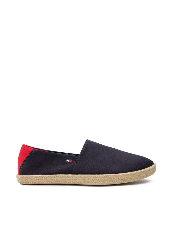 Tommy Hilfiger Espadrilles Tommy Hilfiger Easy Summer Slip On FM0FM00569 Sötétkék