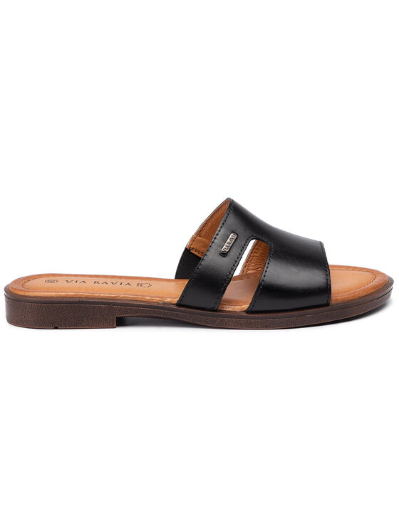 Via Ravia Παντόφλες Via Ravia WI23-ASTANA-03 Μαύρο
