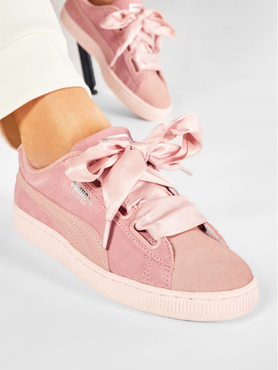 Puma Tenisice Puma Suede Heart Pebble Wn's 365210 01 Ružičasta