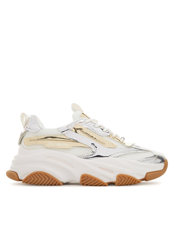 Steve Madden Sneakersy Steve Madden Possession-E SM19000033 Stříbrná