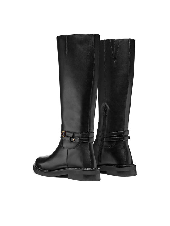 Geox Oficerki Geox D Serilda D56WYA 00043 C9999 Czarny