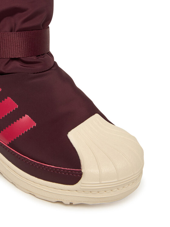 adidas Снігоходи adidas Superstar 360 Winterized Boot JR5804 Бордовий
