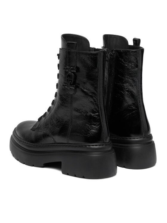 Aigner Šnurovacia obuv Aigner 1252020 Čierna