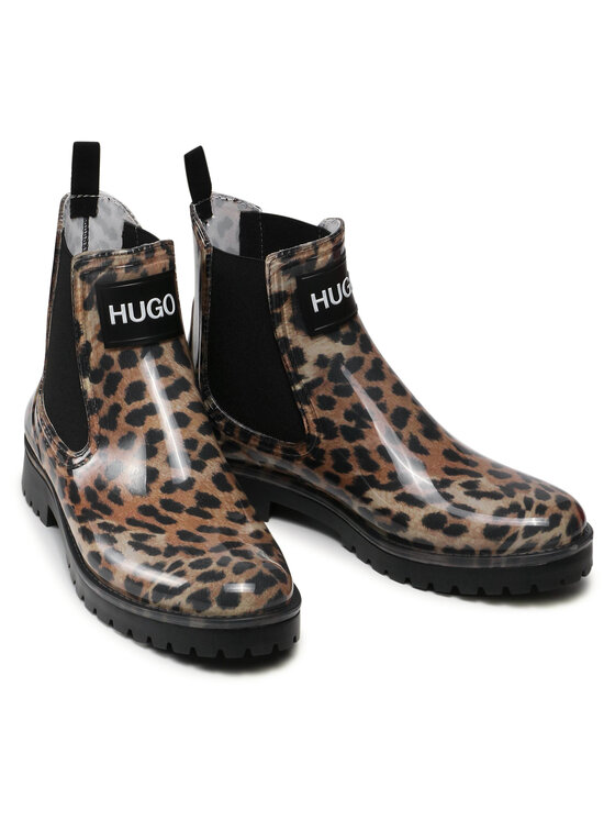 HUGO Gumene čizme HUGO Tabita Rain 50462005 10238822 01 Smeđa