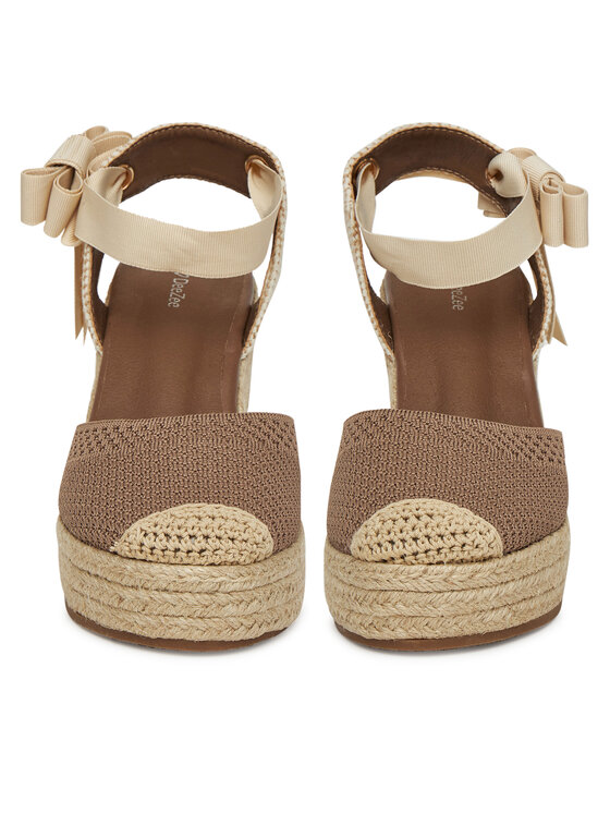 DeeZee Espadrilles DeeZee WS2509-001 Bézs