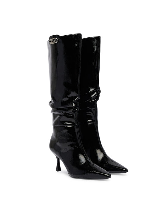 KARL LAGERFELD Kozačky KARL LAGERFELD Klarice KL32390 Černá