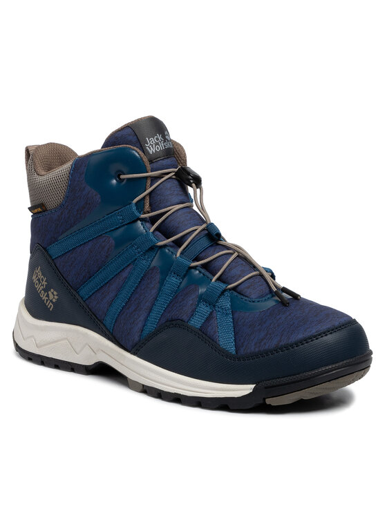 Jack Wolfskin Pārgājienu apavi Jack Wolfskin Thunderbolt Texapore Mid K 4036061 D Tumši zils