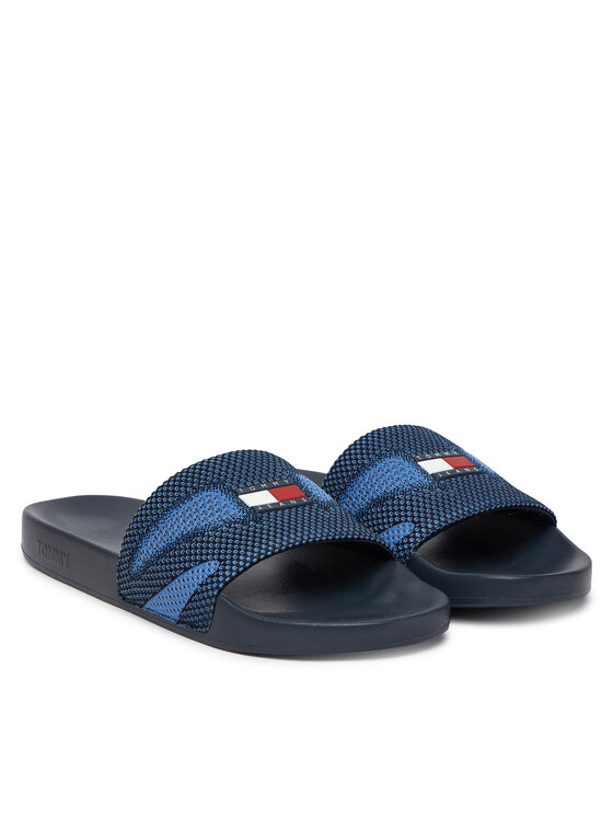 Tommy Jeans Natikači Tommy Jeans Tjm Summer Sandal 26 EM0EM01697 Mornarsko modra