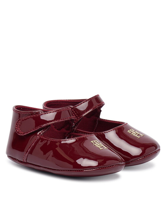 Tommy Hilfiger Kūdikių bateliai Tommy Hilfiger T0A3-35054-1847356 Vyšninė