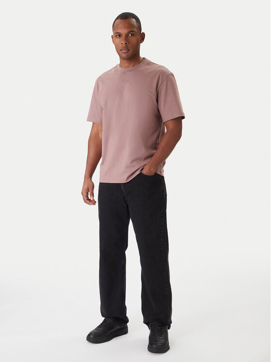 HUGO HUGO Футболка Dapolino 50488330 Рожевий Relaxed Fit