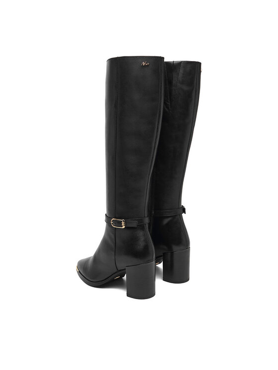 MEXX Kozačky MEXX EO-WI44-TUGA-03 Černá