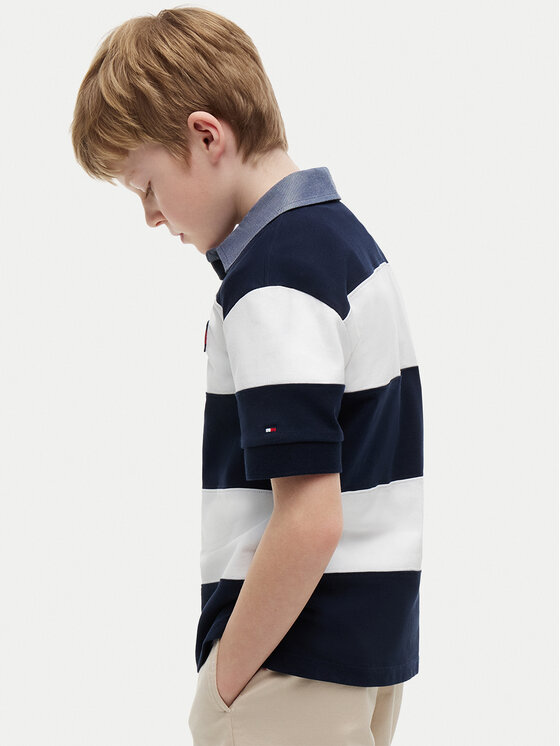 Tommy Hilfiger Tommy Hilfiger Polo KB0KB10473 Azul marino Regular Fit