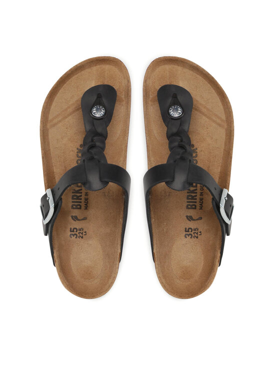 Birkenstock В'єтнамки Birkenstock Gizeh Braided 1021360 Чорний