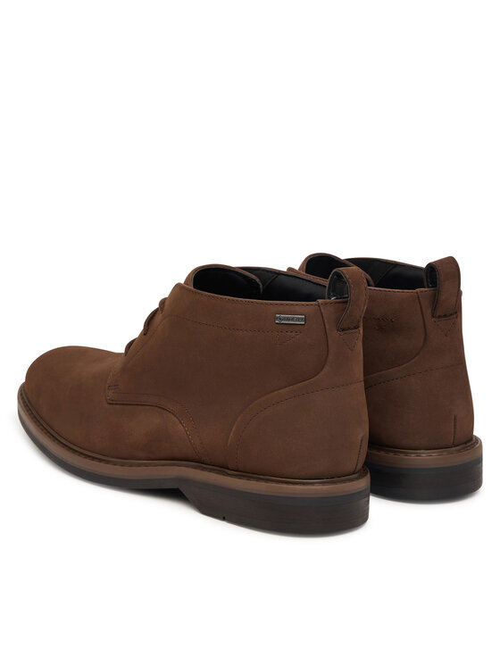 Clarks Черевики Clarks Aldwin Mid GTX 26183255 Коричневий